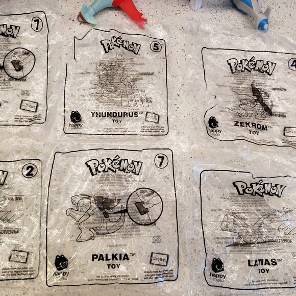 Pokemon McDonalds Toys Bundle 6 Pieces 2018 Pokemon Toys - Picture 13 of 14